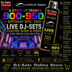 A State of Trance ASOT 900 - 950 Audio & Video DJ-Sets 128GB USB SPECIAL Compilation (2019 - 2020)