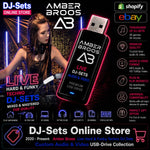 Amber Broos Live Techno Audio & Video DJ-Sets 32GB USB SPECIAL Compilation (2020 - 2025)