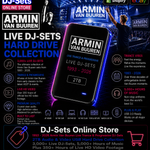 Armin Van Buuren Live Trance Audio & Video DJ-Sets 2TB USB3 PORTABLE HARD DRIVE (1993 - 2025)