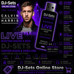Calvin Harris House & EDM Audio & Video DJ-Sets Compilation - 128GB USB Special