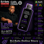 Carl Craig Detroit Techno Audio & Video DJ-Sets Compilation - 64GB USB Special