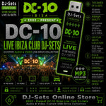 DC-10 in Ibiza Live Club Nights Audio & Video DJ-Sets 64GB USB SPECIAL Compilation (2003 - 2026)