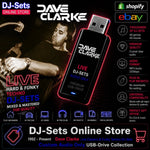 Dave Clarke Hard & Funky Techno DJ-Sets Compilation - 32GB USB Special