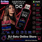 Deborah De Luca Techno Audio & Video DJ-Sets Compilation - 128GB USB Special