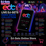 Electric Daisy Carnival (EDC) Live Global Events Audio & Video DJ-Sets 3TB PORTABLE USB3 HARD DRIVE (2011 - 2026)