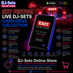 EXIT Festival in Serbia Live Techno Events DJ-Sets 500GB USB3 PORTABLE HARD DRIVE (2005 - 2025)