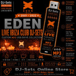 Eden in Ibiza Club Nights DJ-Sets Compilation - 16GB USB Special (2001 - 2022)