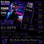 FISHER EDM & Tech House Audio & Video DJ-Sets Compilation - 128GB USB Special