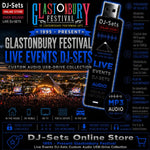 Glastonbury Festival in Somerset DJ-Sets Compilation - 16GB USB Special (1995 - 2025)
