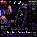 Guy J Tech House & Minimal Audio & Video DJ-Sets Compilation - 64GB USB Special