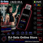 Indira Paganotto Techno Audio & Video DJ-Sets Compilation - 128GB USB Special