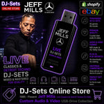 Jeff Mills Detroit Techno Audio & Video DJ-Sets Compilation - 64GB USB Special