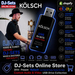 Kolsch Techno Audio & Video DJ-Sets Compilation - 128GB USB Special