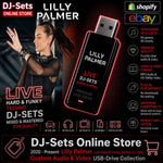 Lilly Palmer Techno Audio & Video DJ-Sets Compilation - 64GB USB Special