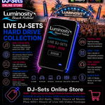 Luminosity Beach Festival Live Events Audio & Video DJ-Sets 500GB USB3 PORTABLE HARD DRIVE (2008 - 2025)