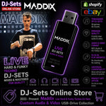 Maddix Hard & Funky Techno Audio & Video DJ-Sets Compilation - 128GB USB Special
