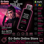Maya Jane Coles Techno Audio & Video DJ-Sets Compilation - 32GB USB Special