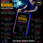 COMPLETE MINIMAL COLLECTION - Live Audio & Video DJ-Sets 1TB USB3 HARD DRIVE
