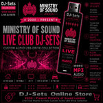 Ministry of Sound in London Club Nights DJ-Sets Compilation - 32GB USB Special (2000 - 2025)