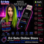 Miss Monique Melodic Techno Audio & Video DJ-Sets Compilation - 128GB USB Special