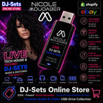 Nicole Moudaber Techno Audio & Video DJ-Sets Compilation - 128GB USB Special