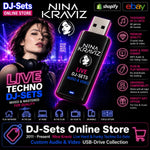 Nina Kraviz Techno Audio & Video DJ-Sets Compilation - 256GB USB Special