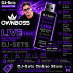 Ownboss Live EDM, Electro & Trap Audio & Video DJ-Sets 32GB USB SPECIAL Compilation (2022 - 2025)