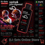 Sasha & John Digweed House & Techno DJ-Sets Compilation - 256GB USB Special