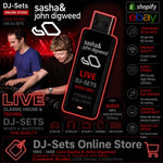 Sasha & John Digweed Classic House DJ-Sets Compilation - 32GB USB Special