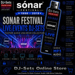 Sonar Festival in Barcelona Events DJ-Sets Compilation - 32GB USB Special (1998 - 2019)