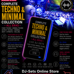 COMPLETE TECHNO & MINIMAL COLLECTION - Live Audio & Video DJ-Sets 5TB USB3 HARD DRIVE