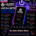 Ultra Music Festival UMF Asian Events Live Audio & Video DJ-Sets 500GB PORTABLE USB3 HARD DRIVE (2013 - 2024)