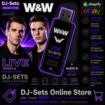 W&W Trance & Progressive Audio & Video DJ-Sets Compilation - 64GB USB Special