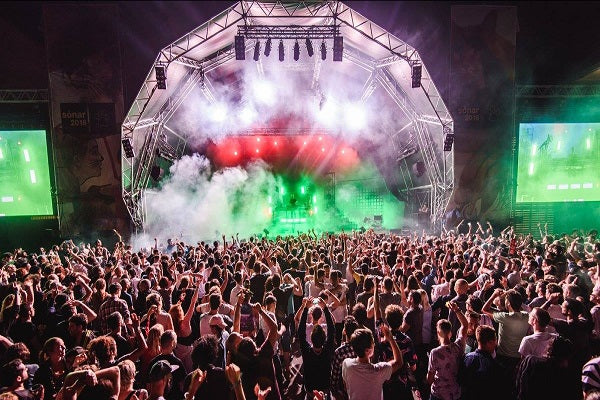 Sonar Festival in Barcelona Live Events DJ-Sets Compilation (1998 - 2019)